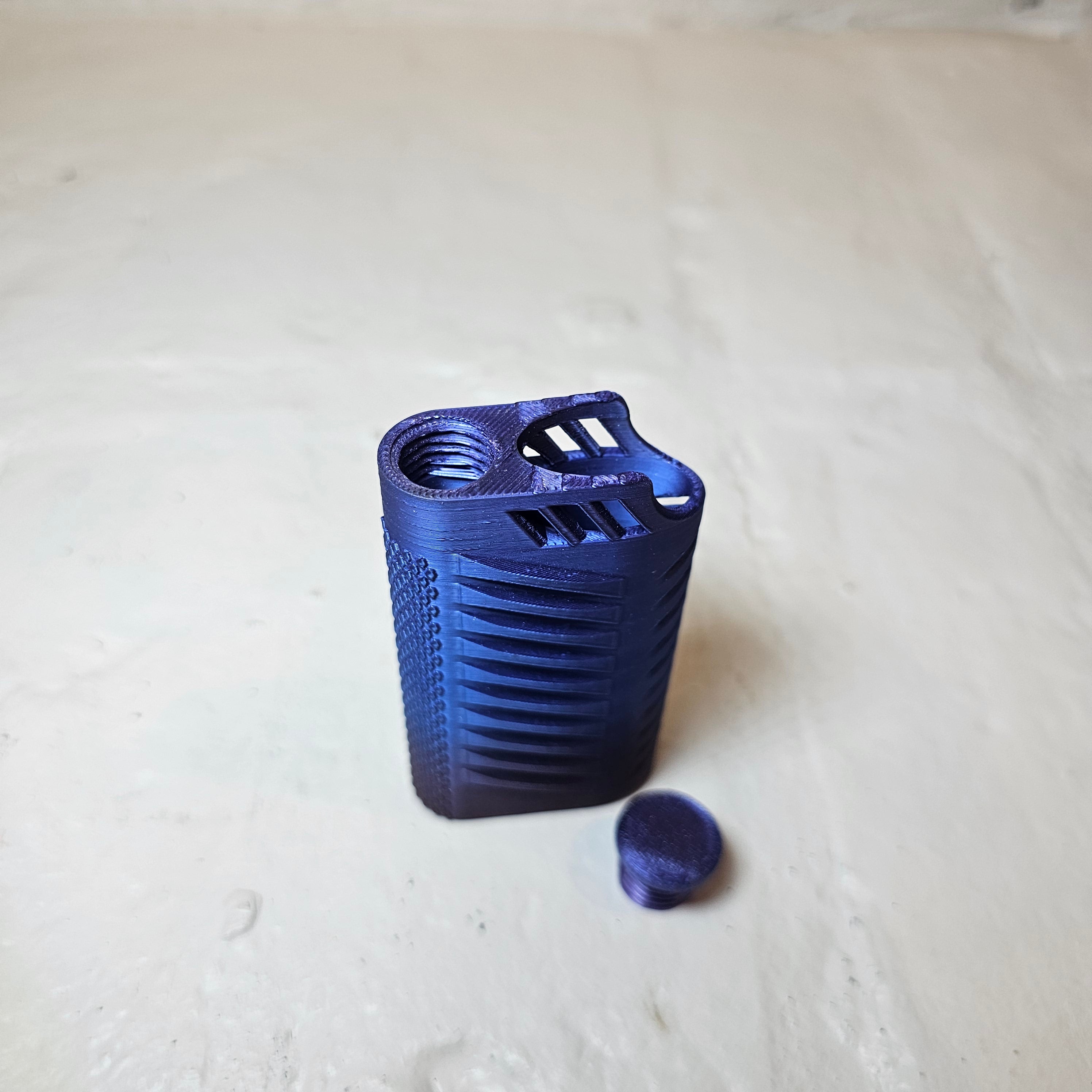 😡 Compact Lighter & Joint Case