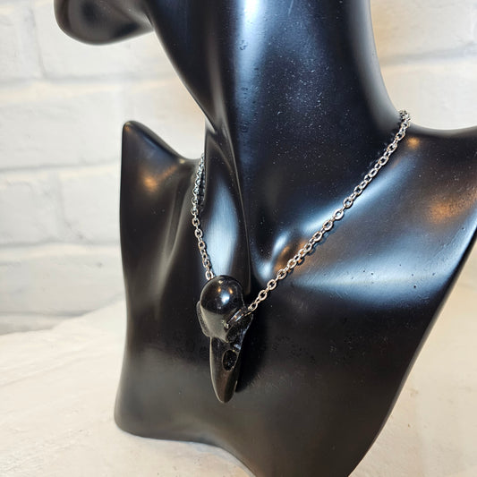 😡 Crow Skull necklace