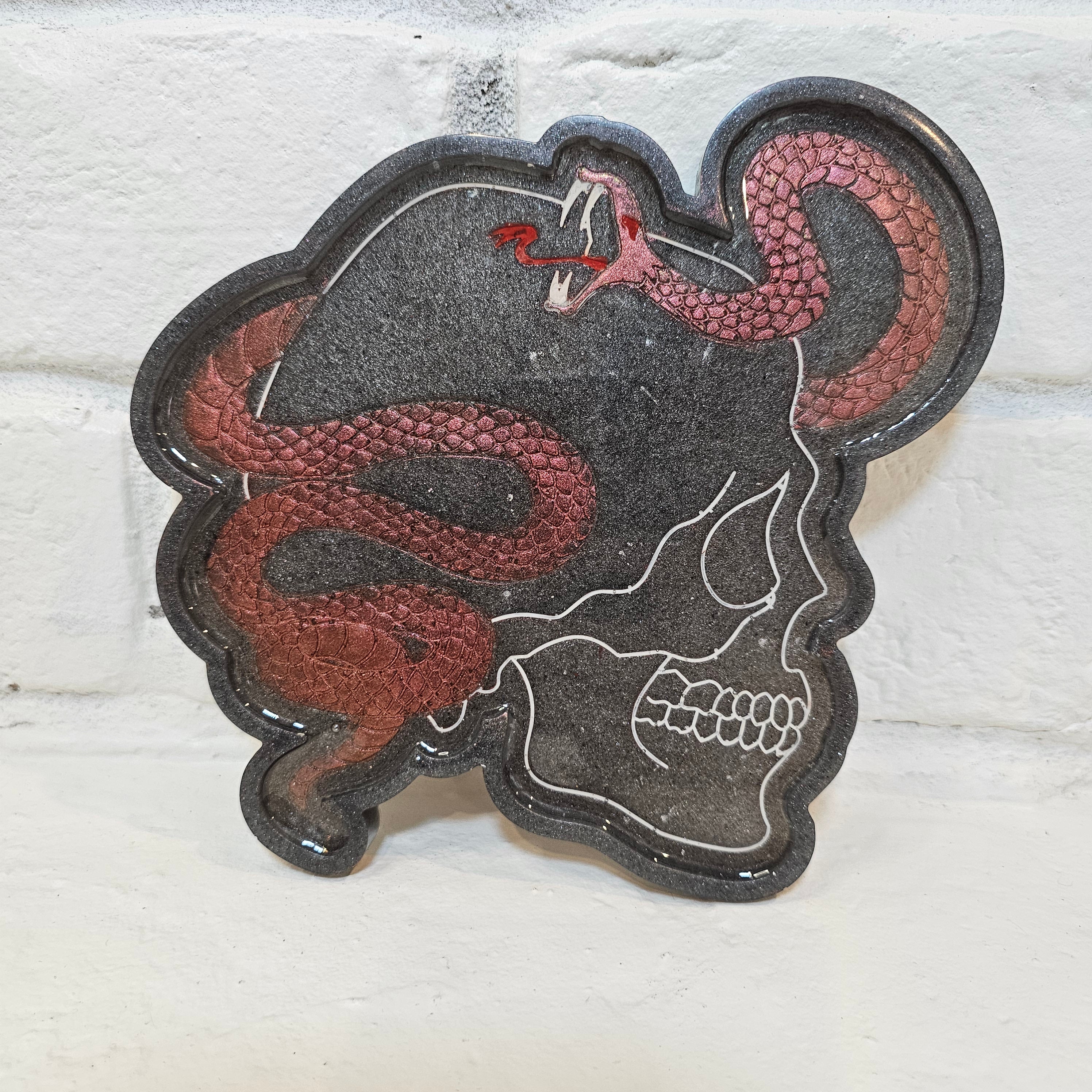 Skull and Snake Rolling Tray🐍