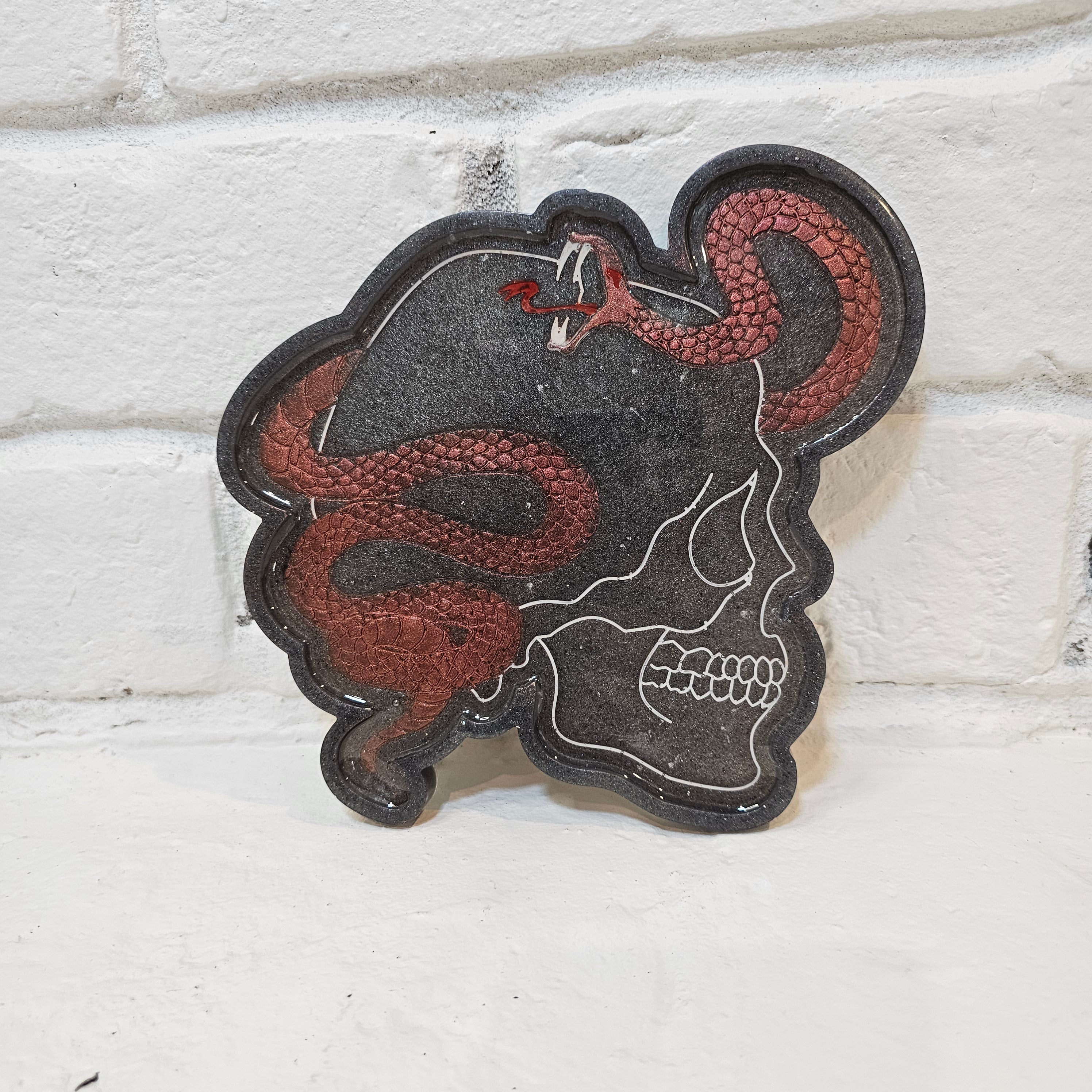 Skull and Snake Rolling Tray🐍