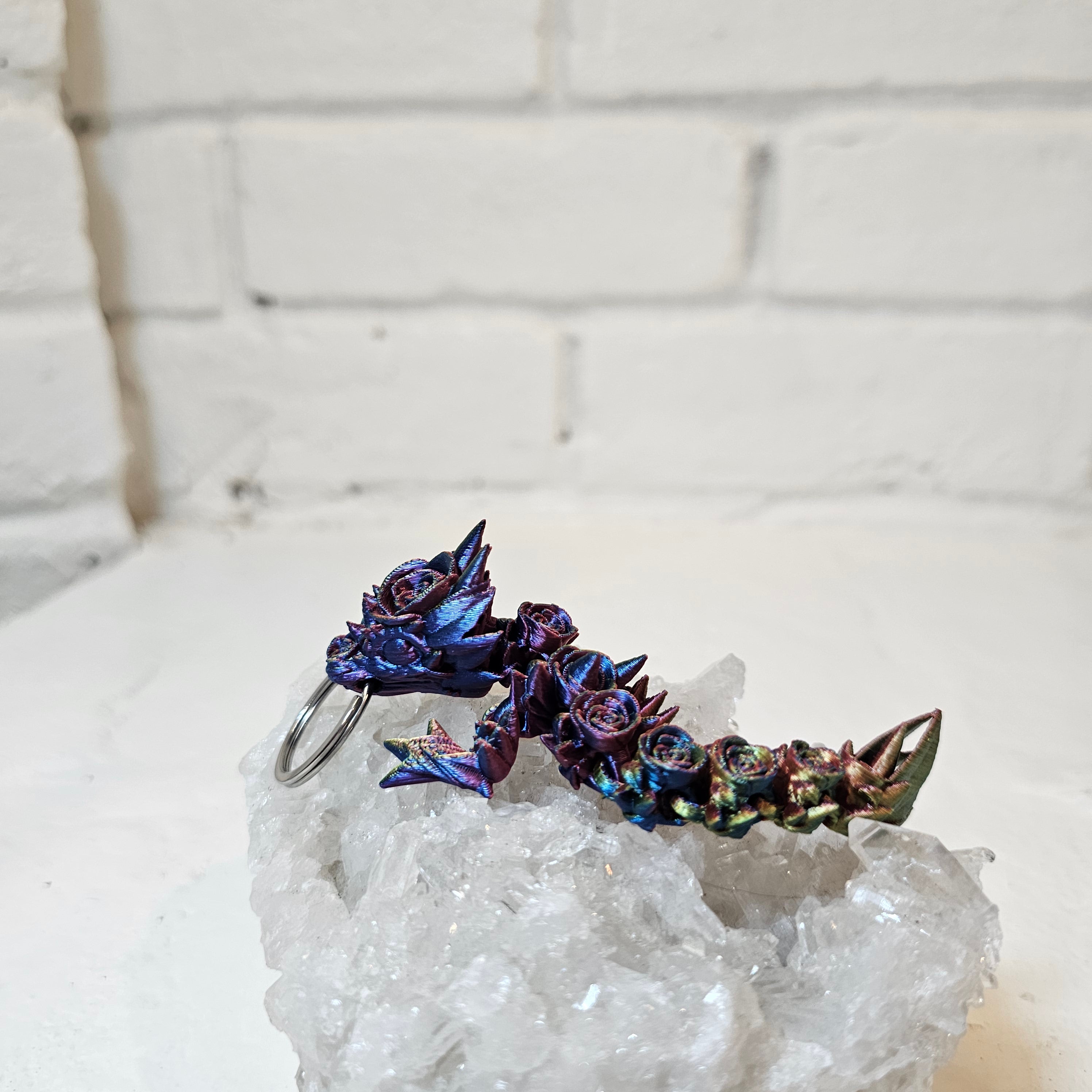 Rose Dragon Keychain🤤