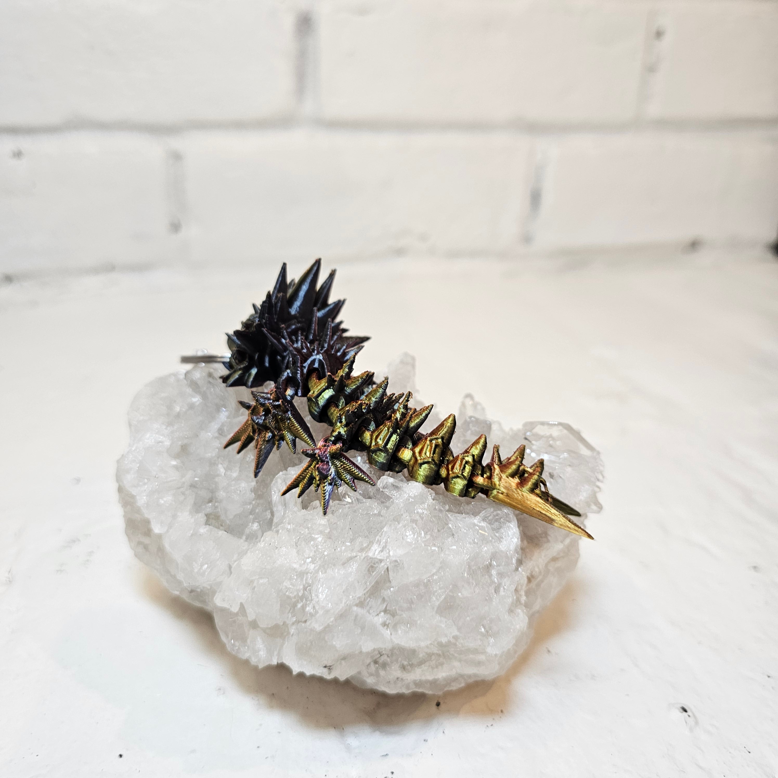 Spikey Dragon Keychain