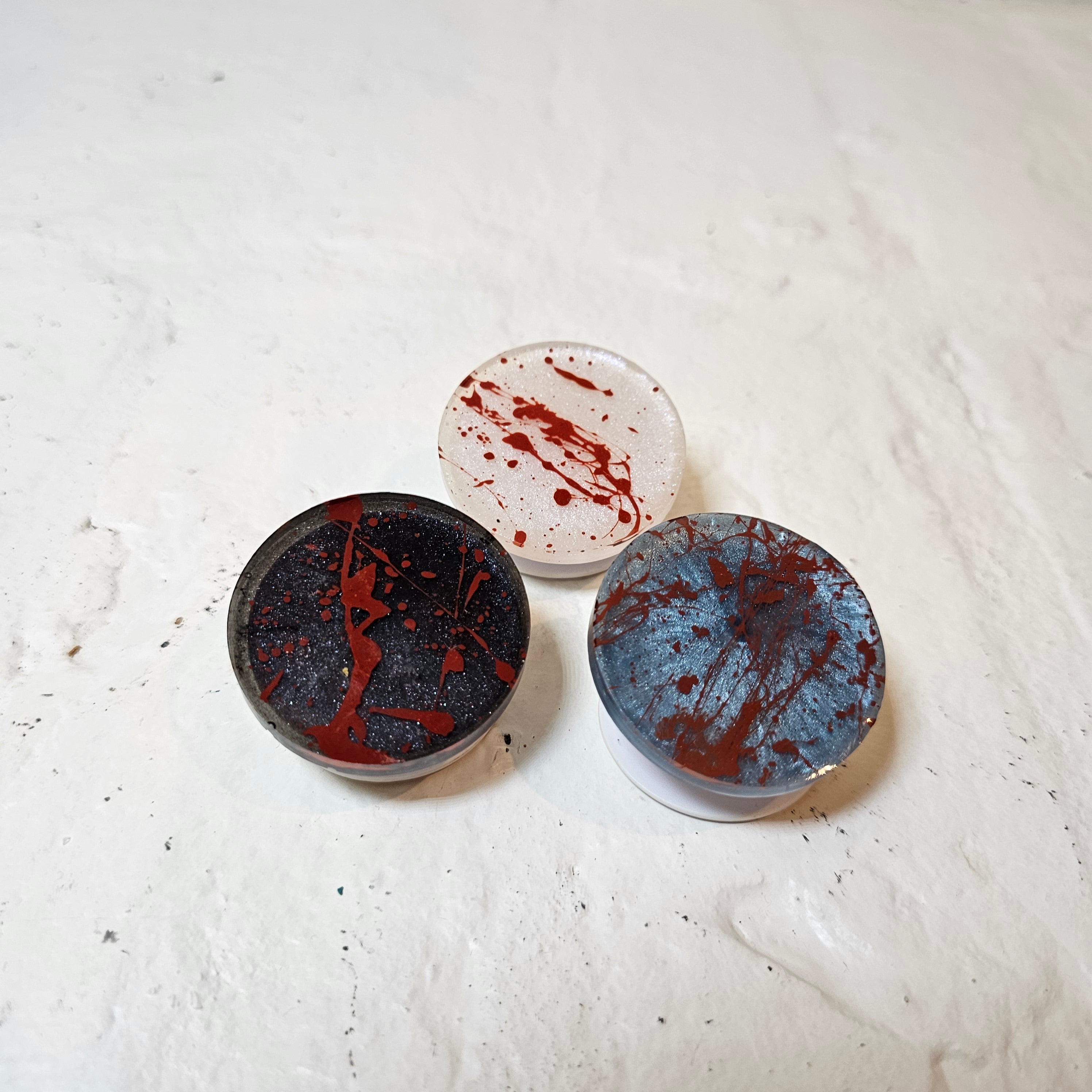 Blood splatter pop sockets🥹