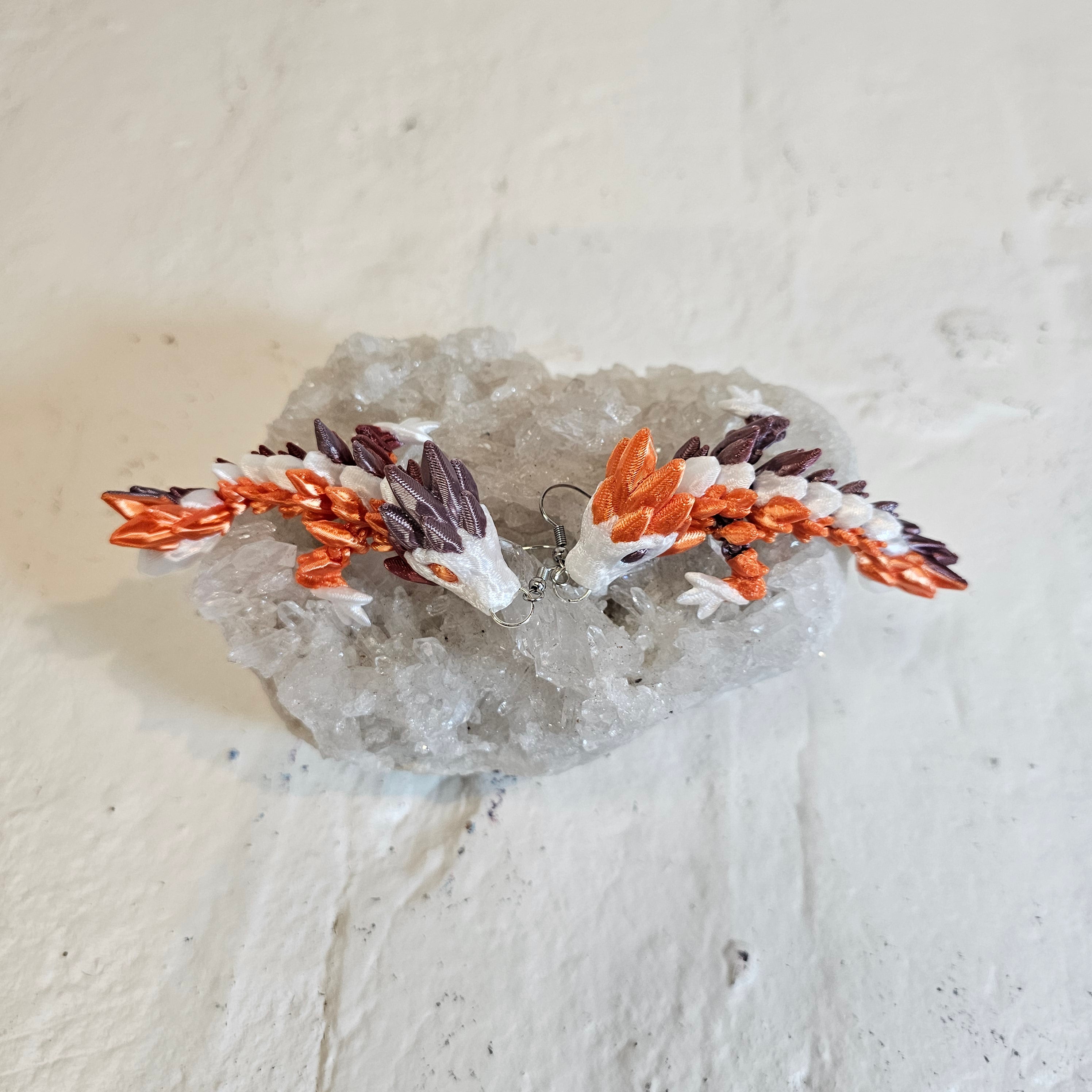 Lesbian Dragon Earrings