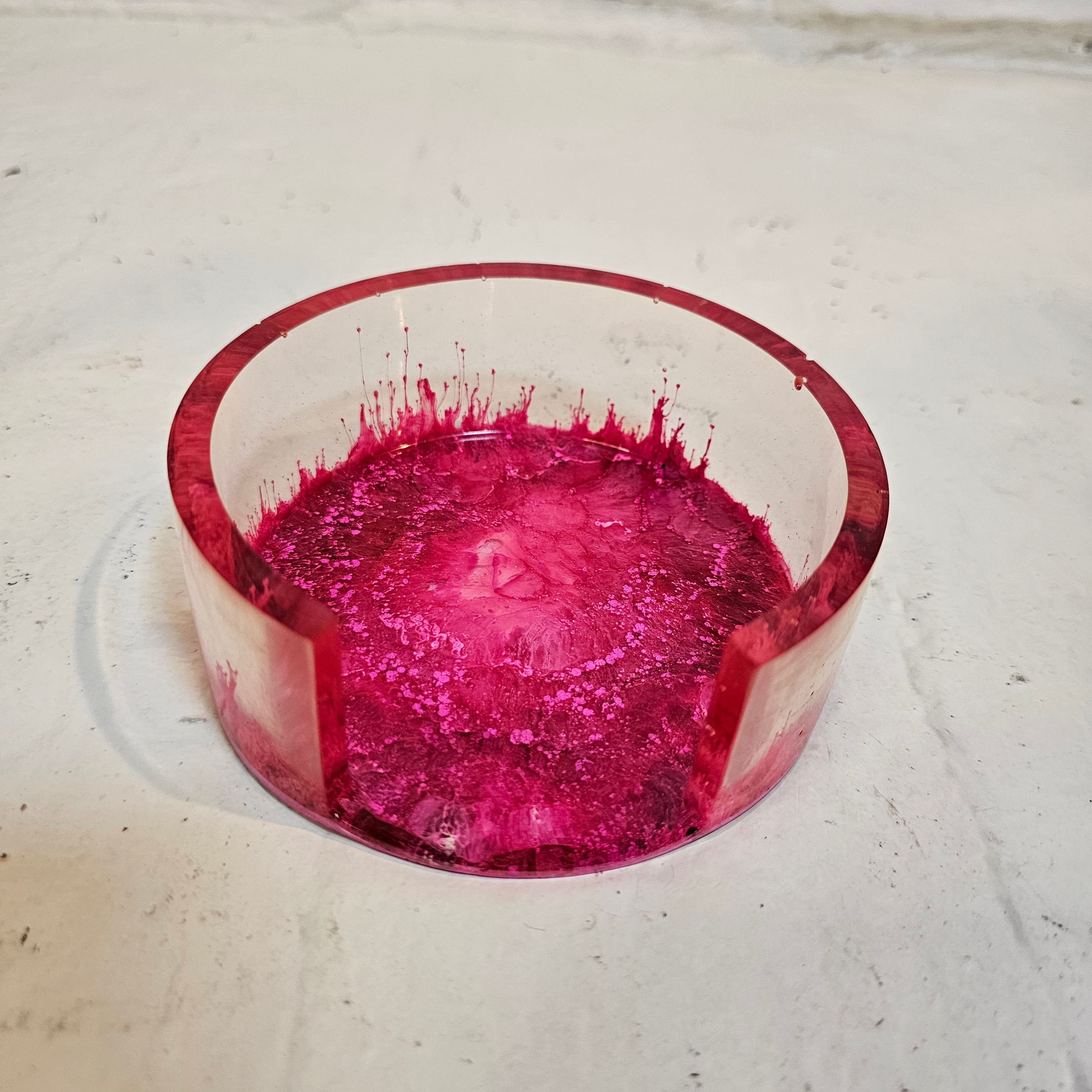 Pink Space Costers w/ Cork Backing **has cost⭐