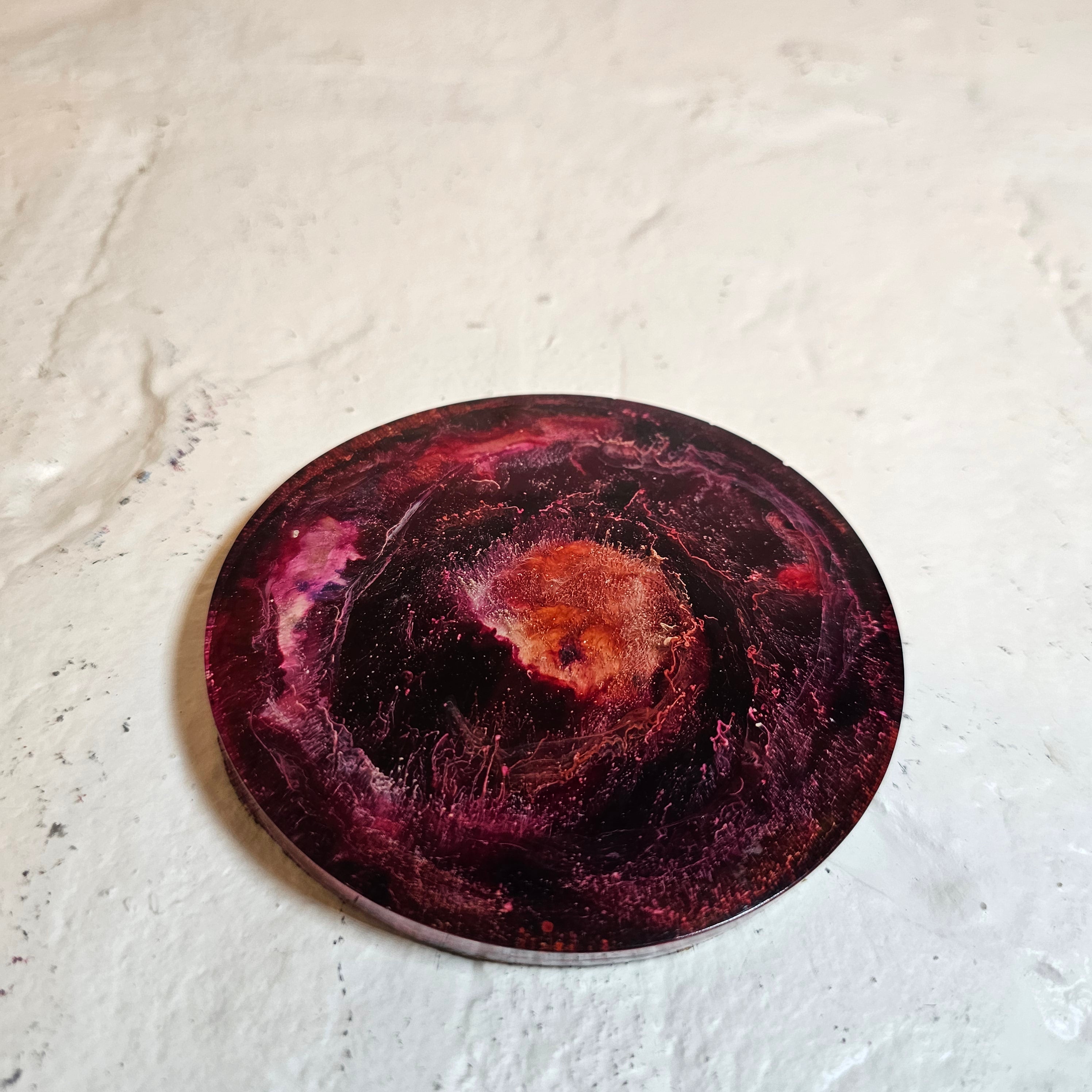 Pink Space Costers w/ Cork Backing **has cost⭐