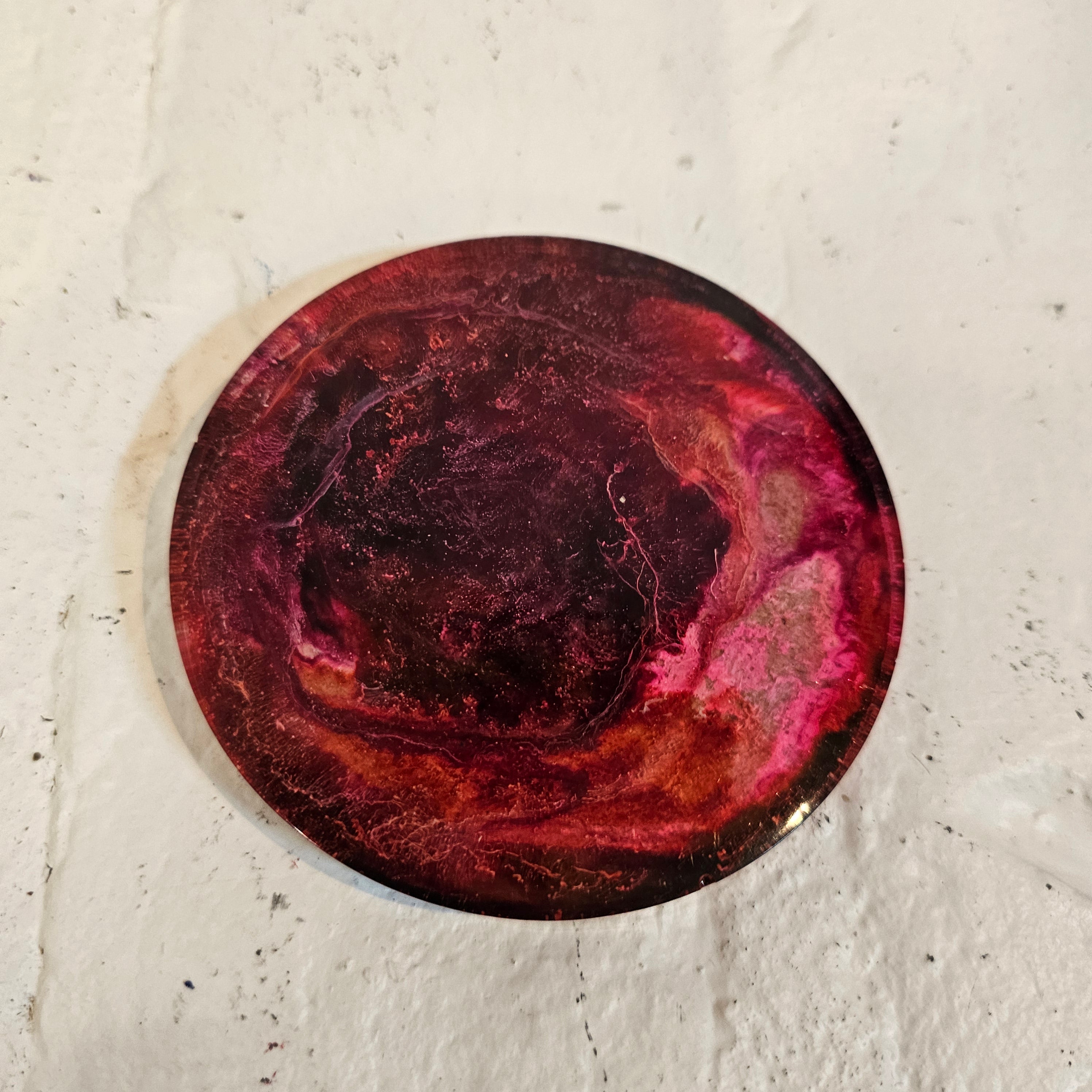 Pink Space Costers w/ Cork Backing **has cost⭐