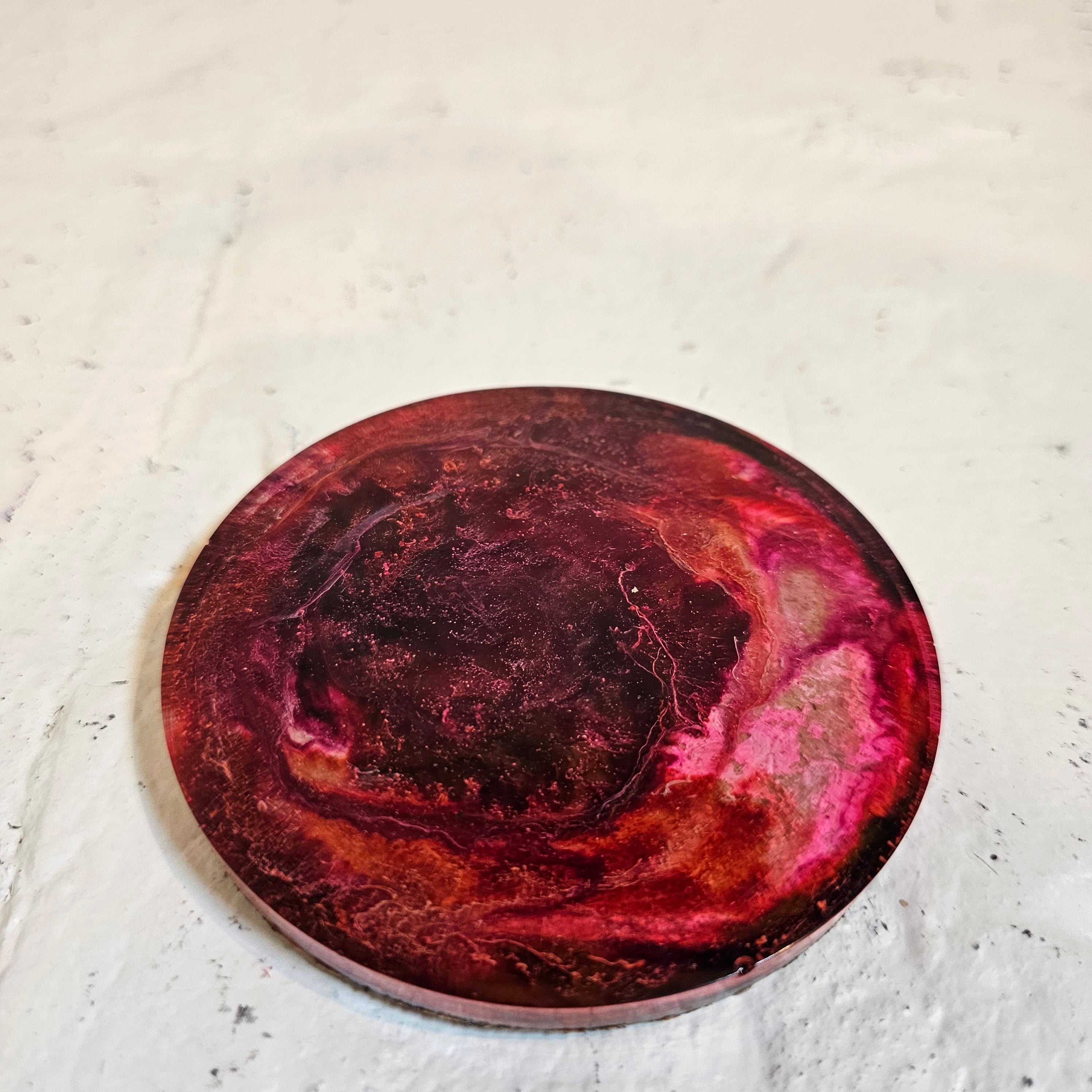 Pink Space Costers w/ Cork Backing **has cost⭐