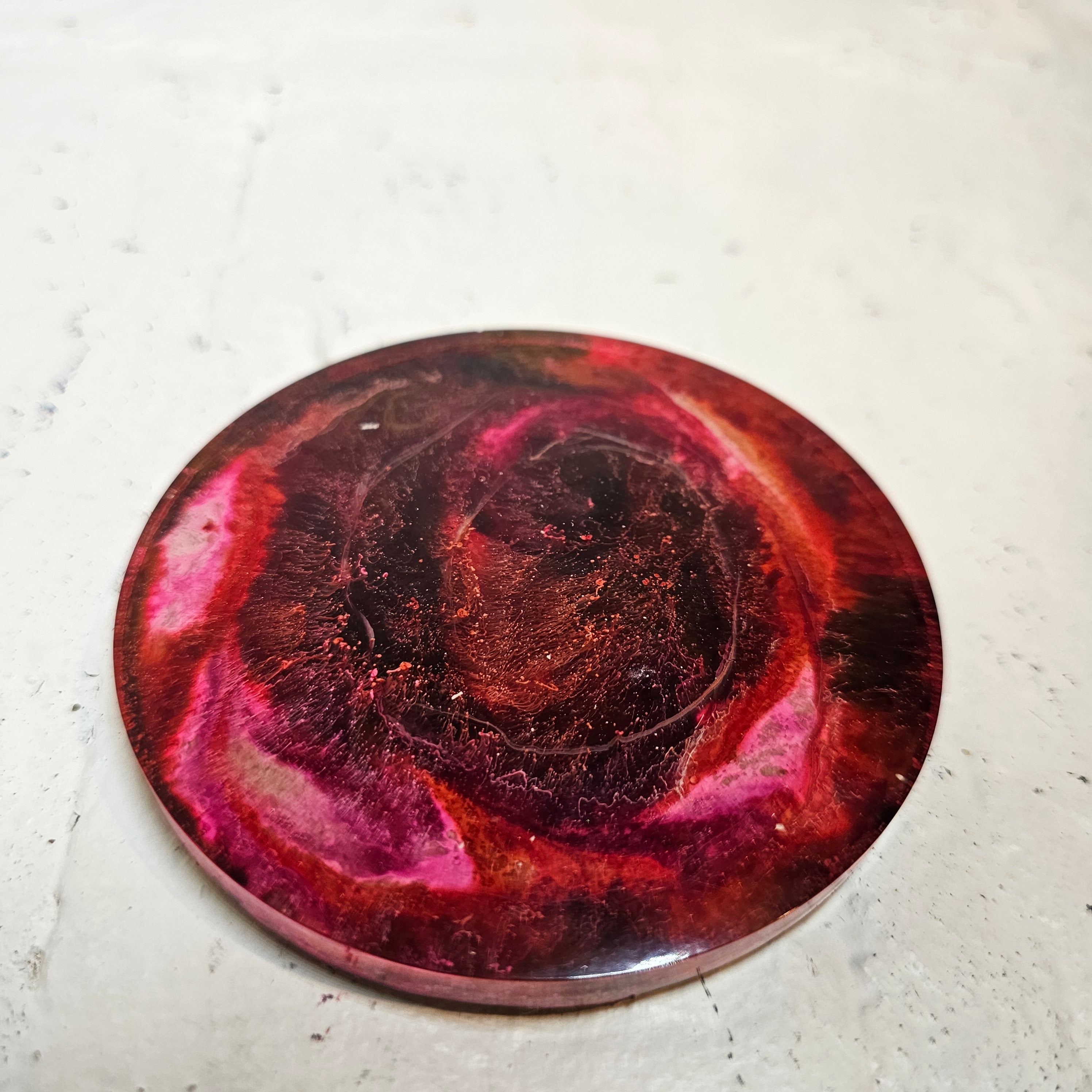 Pink Space Costers w/ Cork Backing **has cost⭐