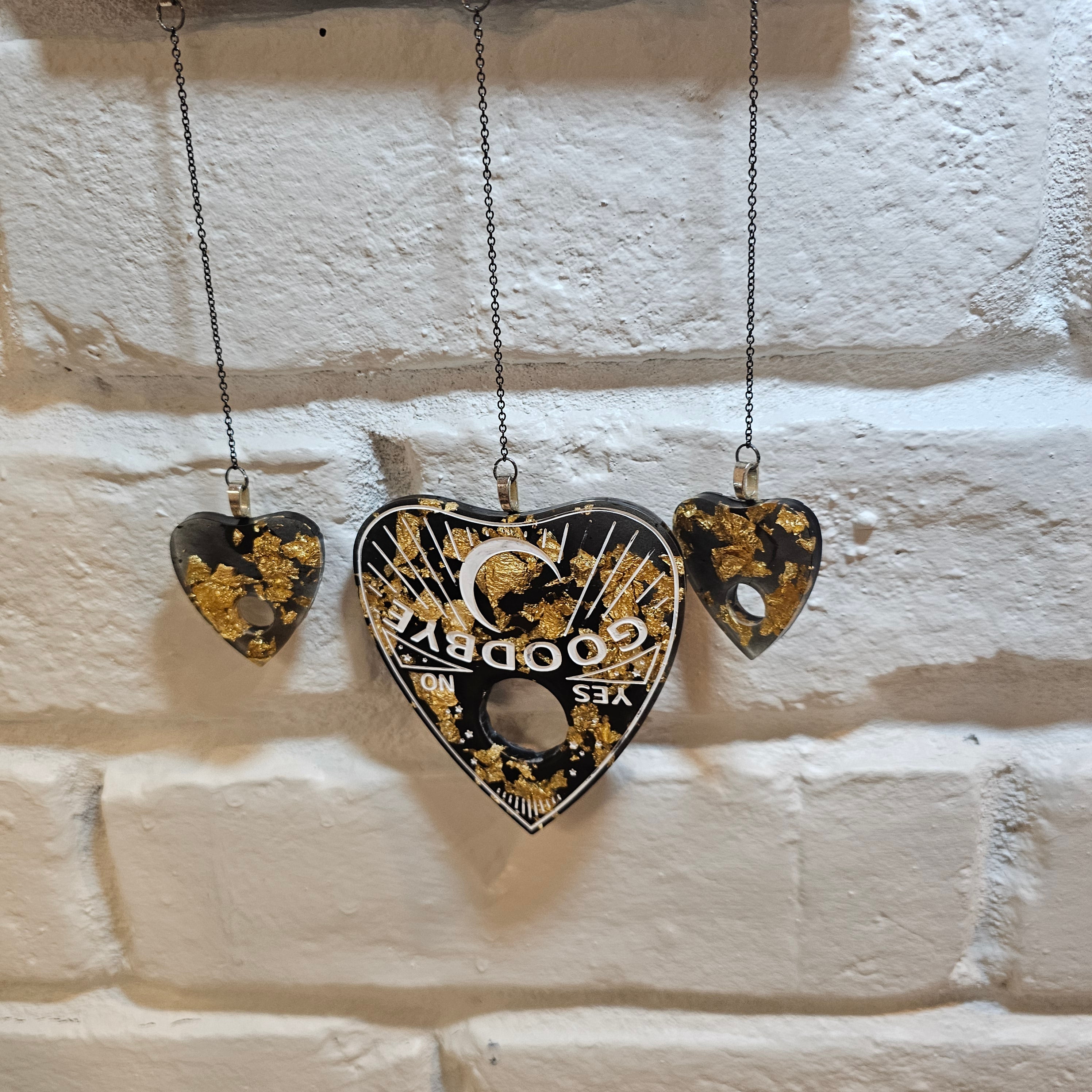 Metal flake ouija wall decor🫤